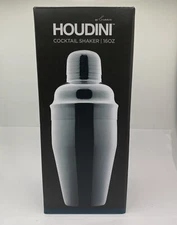Houdini By Rabbit Cocktail Shaker 16oz H4-013704T Stainless Steel