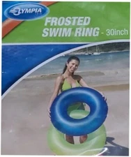 Olympia 30 INCH Green Frosted Swim Ring For Ages 8+