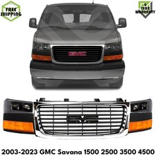 Front Grille Chrome & Headlight Kit For 2003-...