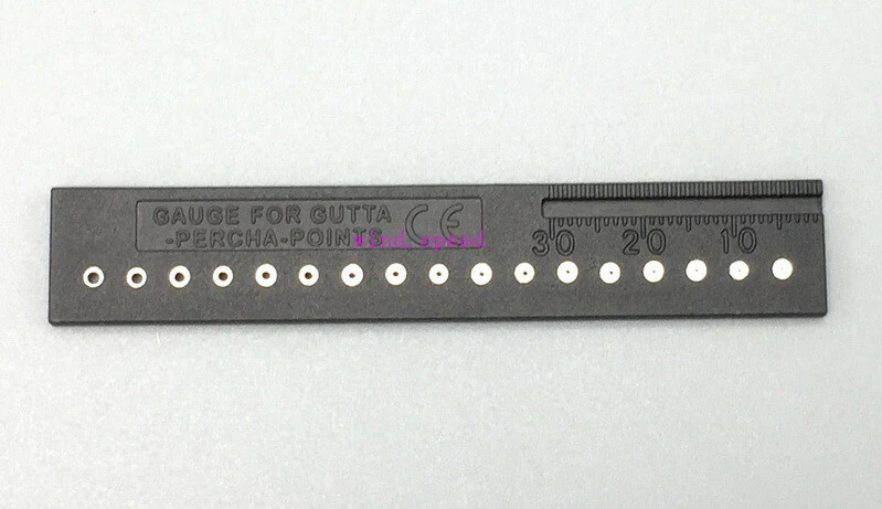 Dental Endodontic Measure Scale Gauge for Gutta Percha Points Measuring Ruler bk - Image 2 of 4