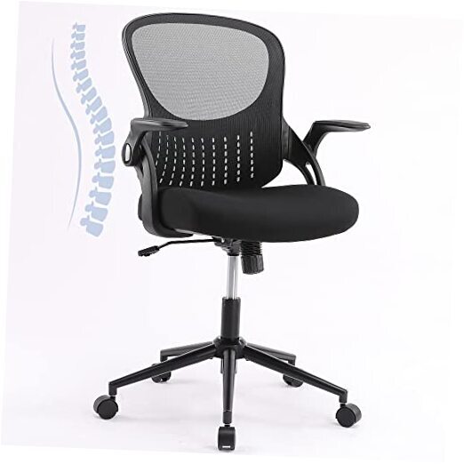 Home Office Ergonomic Mesh Computer Desk High Back Swivel Task Executive Black