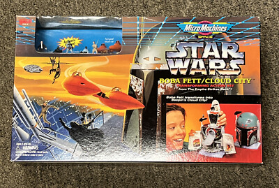 Star Wars Micro Machines Transforming Set BOBA FETT Cloud City