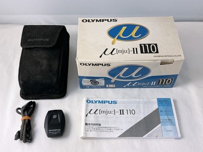 OLYMPUS μ[mju:]-II110 MINT] Olympus mju μ II 110 Point & Shoot 35mm Film Camera JAPAN | eBay