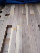 30 Kiln-Dried Black Walnut Craft Wood Boards 12" x 2" x 15/16" 