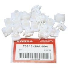 20 Outer Side Door Trim Moulding Retainer Clips For Honda Cr-v 75315-s9a-004 Oem 20 Outer Side Door Trim Moulding Retainer Clips For Honda Cr-v 75315-s9a-004 Oem