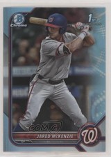 2022 Bowman Draft Chrome Sky Blue Refractor Jared McKenzie #BDC-5 fm0