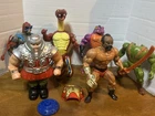 Vintage He-Man Masters Of The Universe Lot Of 6-Jitsu, Ram Man, Rattler, Lasher