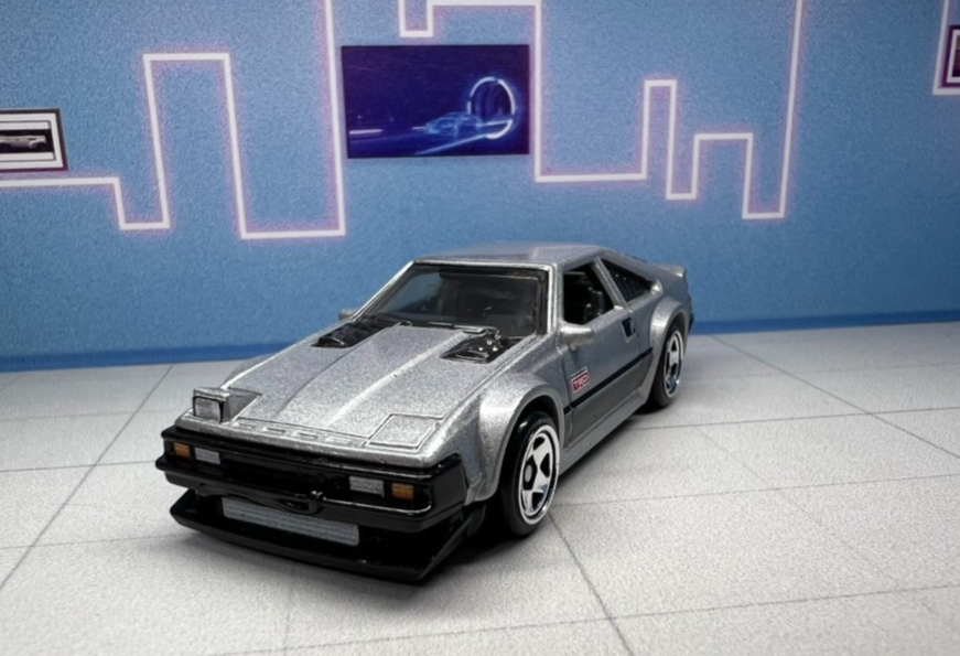 82 Toyota Supra Hot Wheels Japan Silver Series Grey Gray 1:64