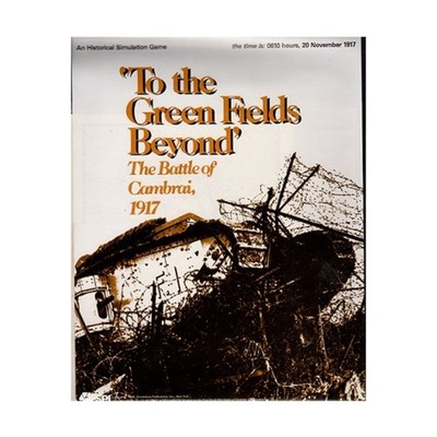 SPI Wargame To the Green Fields Beyond - The Battle of Cambrai, 1917 Tray EX