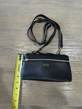 Mark and Graham Top Handle Crossbody Handbag Black MONO ECH