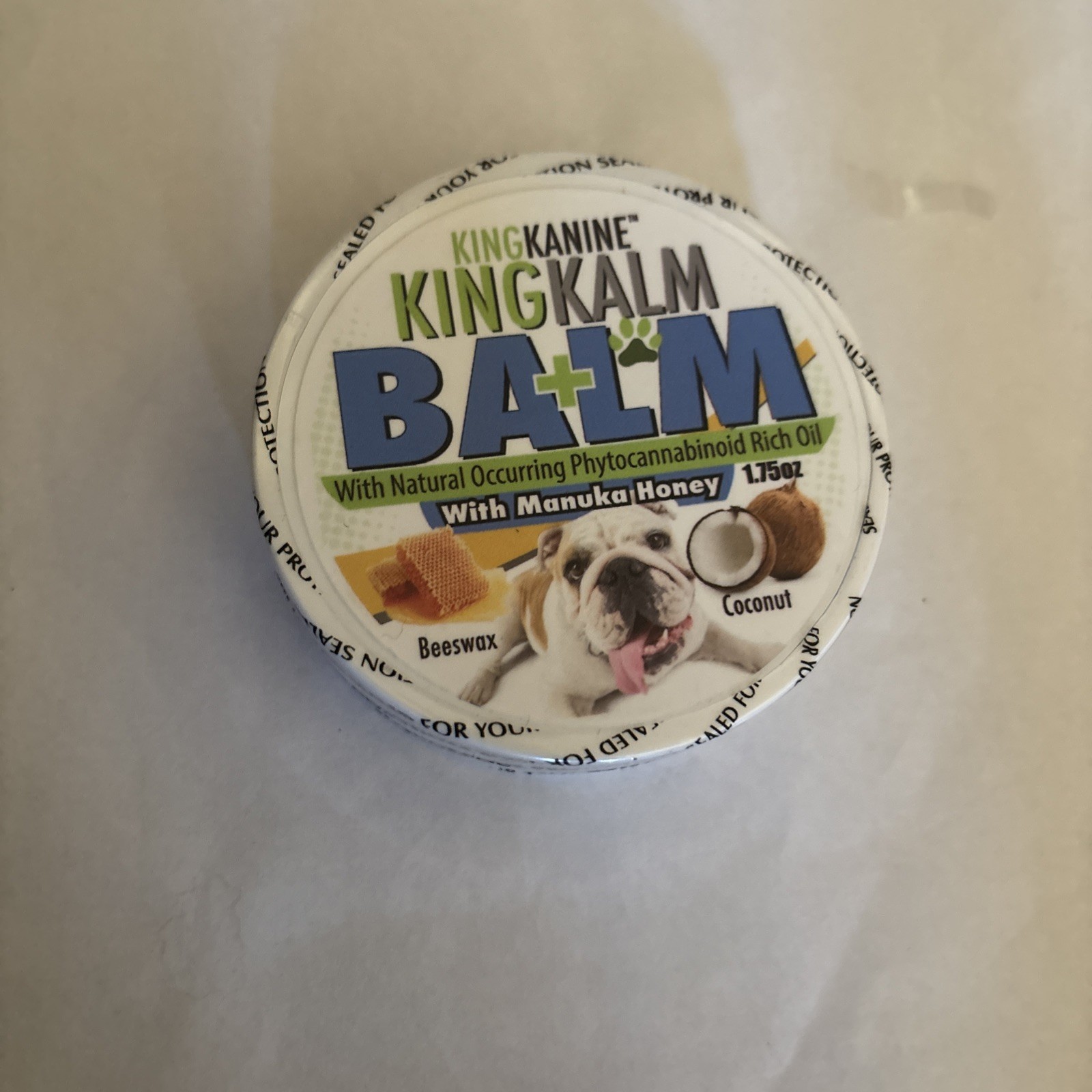 King Kanine King Kalm Balm – Soothing Paw Nose Elbow Care for Dogs – Made in USA
