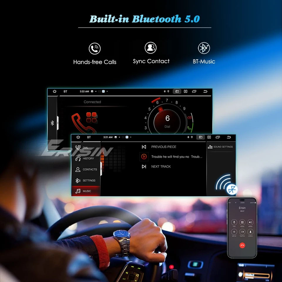 10.25" 8-Core IPS DAB+ Android 13 Autoradio GPS Navi Wifi BT CarPlay for Audi Q5 - Immagine 4 di 4