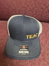 TEAC AVIATION HAT NWT 112 ORIGINAL TRUCKER SNAPBACK NEW W/OUT TAGS
