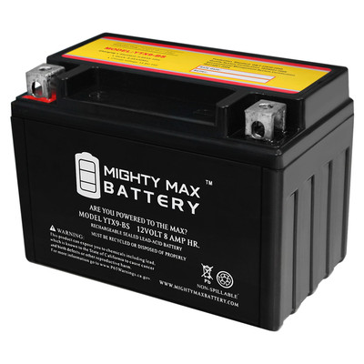 Mighty Max YTX9-BS SLA Battery for Honda EU3000 Generator 2000-2011