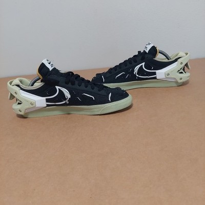 Nike Blazer Low x Acronym Black Olive Aura D09373-001 Men's SIZE 9 