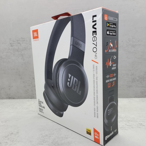 JBL Live 670NC Wireless Bluetooth On-Ear Headphones True Adaptive Noise Cancel™ - Picture 2 of 8