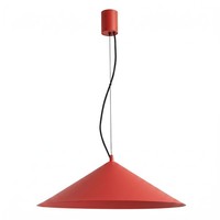 LED HäNgelampe Esszimmer Rot 3000 K Triac Dimmbar Ø50 Cm Pendelleuchte Esstisch