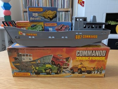 Matchbox Lesney 1971 Commando Task Force G9 Landing Craft Set