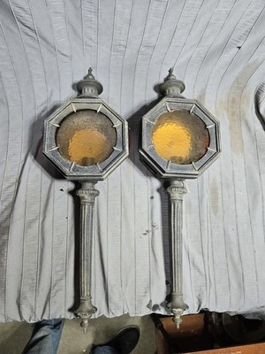 Outdoor Sconce Outdoor Light  Lantern Wall Sconce Torch Castle Medieval Octagon 