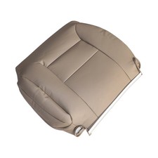 Driver Side Top Lean Back Replacement Leather Seat Cover Med Neutral