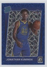 2021 Panini Donruss Optic Rated Rookie Blue Velocity Prizm Jonathan Kuminga 12g7