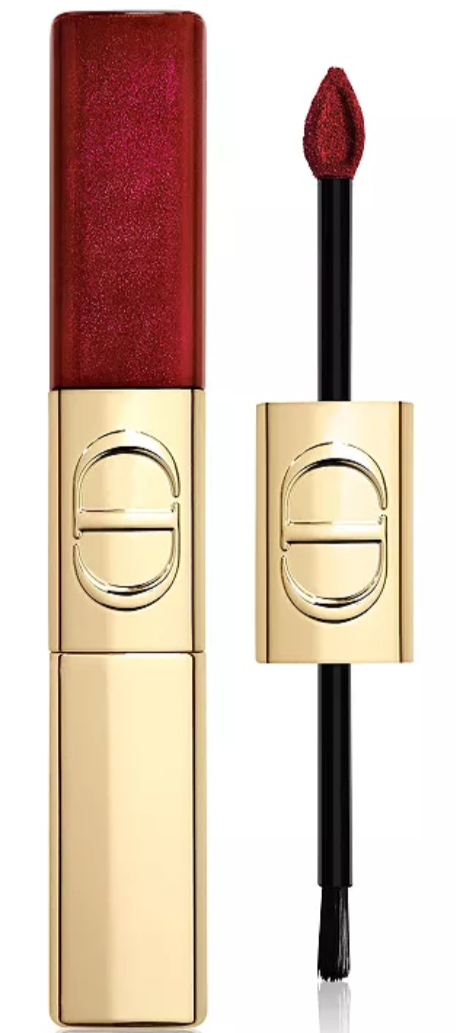 DIOR Rouge Forever Liquid Sequin Duo Lipstick #881 Carousel, NIB