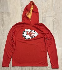 Kansas City Chiefs NFL Team Apparel Men  s Hoodie Sweatshirt, Size Large, Red