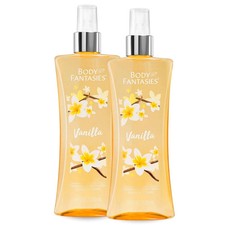 Body Fantasies Signature Fragrance Body Spray, Vanilla, 8 fl oz Pack of 2 