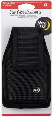 Nite Ize Clip Case Hardshell Universal Rugged Holster, XL - Vertical