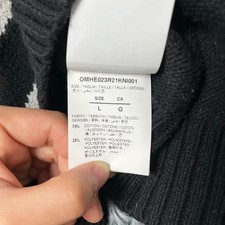 Off-White Arrow Knit Sweater L Size Lightly Used