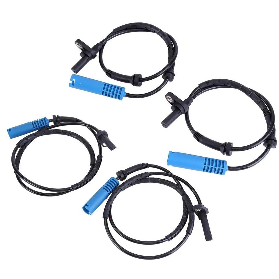 New E90 E91 325xi 328xi 335i xDrive 4PieceFOR ABS Wheel Speed Sensor Set Foto 3 de 4