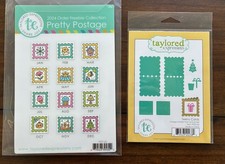 Taylored Expressions Pretty Postage Rubber Stamps Dies Christmas Spring New