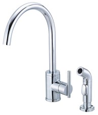Gerber D401058 Parma 1.75 GPM Kitchen Faucet - - Chrome