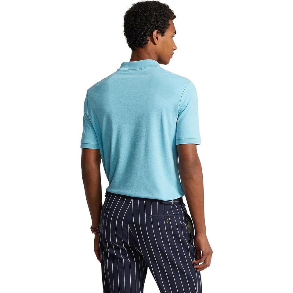 Clique Men's Classic T-Shirt - Modern Fit Crew Neck Short Sleeve Tee, Pre-Shrunk Ringspun Cotton, Oeko-Tex Certified, Blue - View #12