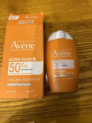 Avene LSF50 Ultra Fluid Perfector nude 50ml 1 Sekunde Absorption hoher Schutz 