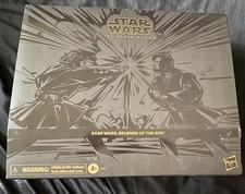 SDCC 2025 Exclusive Star Wars Black Series Anakin Skywalker vs Obi Wan Kenobi.