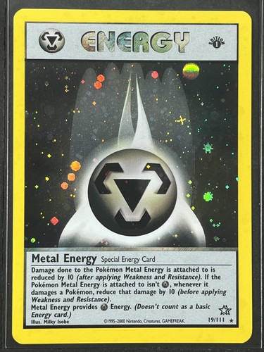 Metal Energy #019/111 Neo Genesis 1st Ed LP 250001