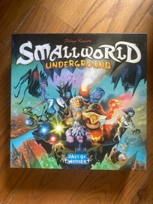 SMALL WORLD UNDERGROUND - tolles Familienspiel - sehr guter Zustand unbespielt