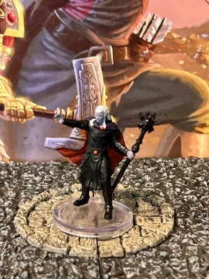 Drow Mage D&D Miniature Dungeons Dragons Monster Menagerie Revisited 20 Nezznar