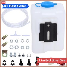 Universal Windshield Washer Pump Reservoir Kit 12v Fluid Tank Bottle With Hose Universal Windshield Washer Pump Reservoir Kit 12v Fluid Tank Bottle With Hose