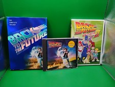 Back to the Future DVD Trilogy, CD Soundtrack 1985 Tested Michael J Fox,animated