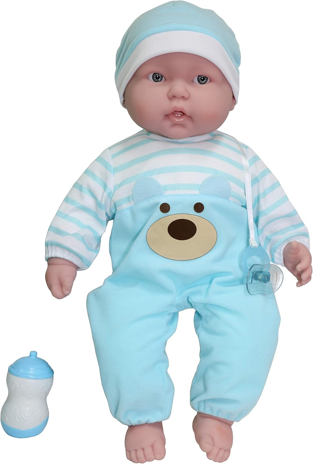 Soft and Cuddly 20" Huggable Baby Doll Play Set Lots to Cuddle Babies | Blue | A