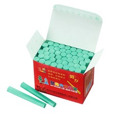 96 PCS Chalkboard Chalk, Dustless Chalk Small Bulk, Cyan