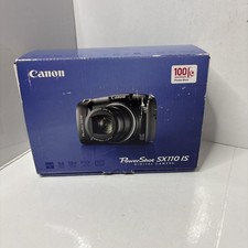 Canon PowerShot SX110 IS 9.0MP Digital Camera - Black for sale