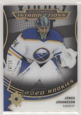 2020-21 Ultimate Collection Introductions Onyx Black 14/25 Jonas Johansson 0g60