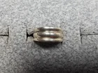 GRANDMA GRABE'S BEAUTIFUL VINTAGE 925 STERLING SILVER OPEN BACK 2.3G RING SIZE 1