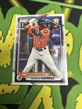 German Ramirez, Houston Astros Rising Prospect - 2024 1st Bowman