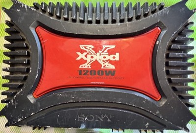 Sony Xplod 1200W Bridgeable 2/1 Channel Stereo Power Amplifier