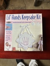 Lil' Hands Keepsake Kit FIRST HANDPRINT KIT Make Your Own Handprint Plaque