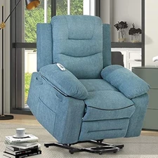 Massage Recliner,Power Lift Chair for Elderly with Adjustable Massage 